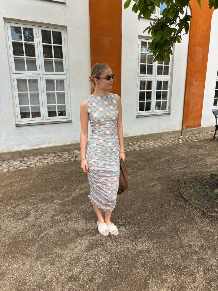 Noella - Sutton Dress 14800001 - 1421 - Pastel Check Kjoler 