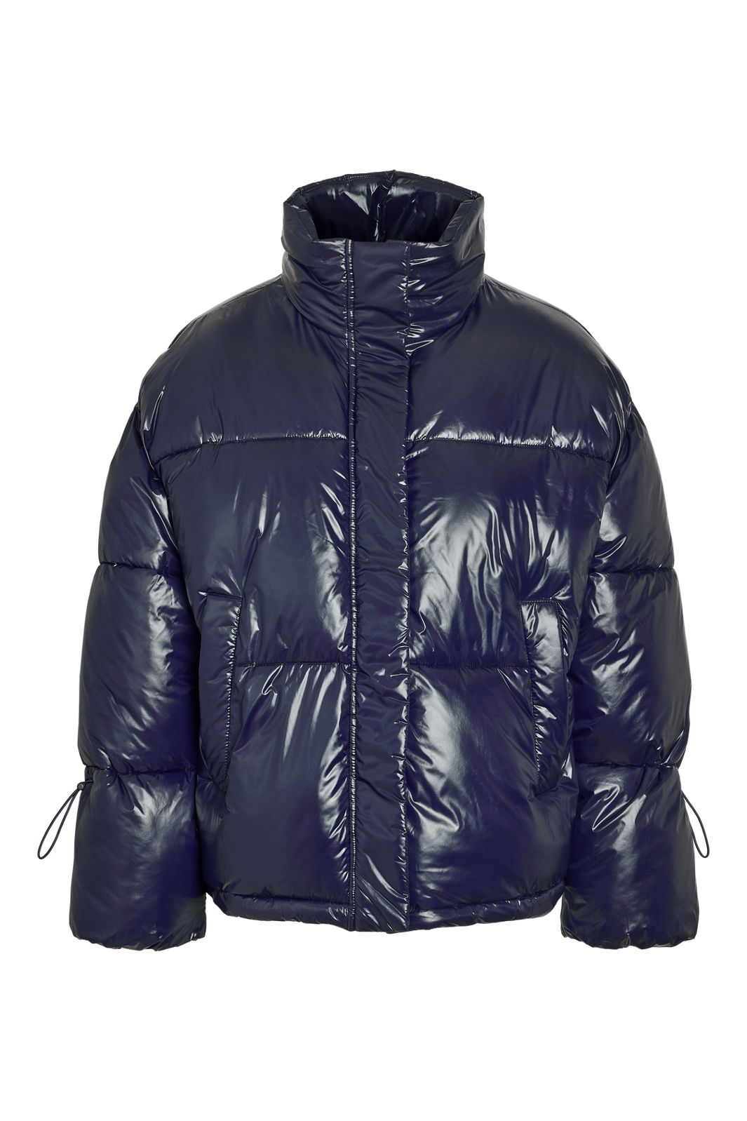 Noisy May - Nmallie Shiny Puffer - 5024143 Navy Blazer