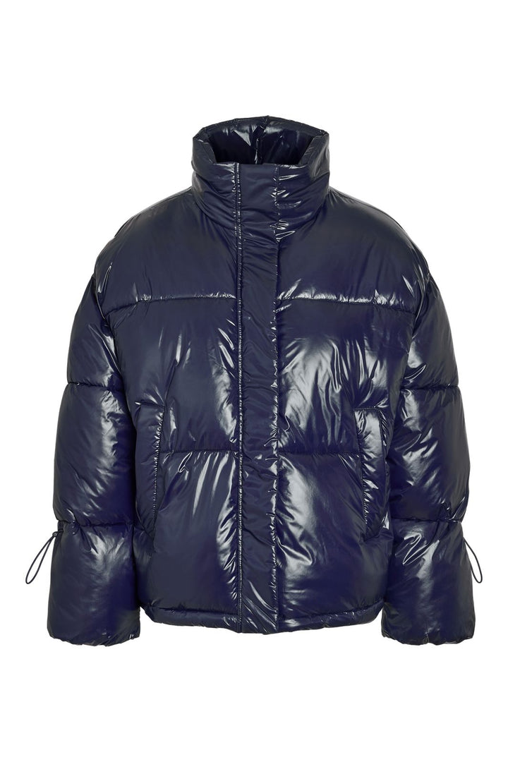 Noisy May - Nmallie Shiny Puffer - 5024143 Navy Blazer