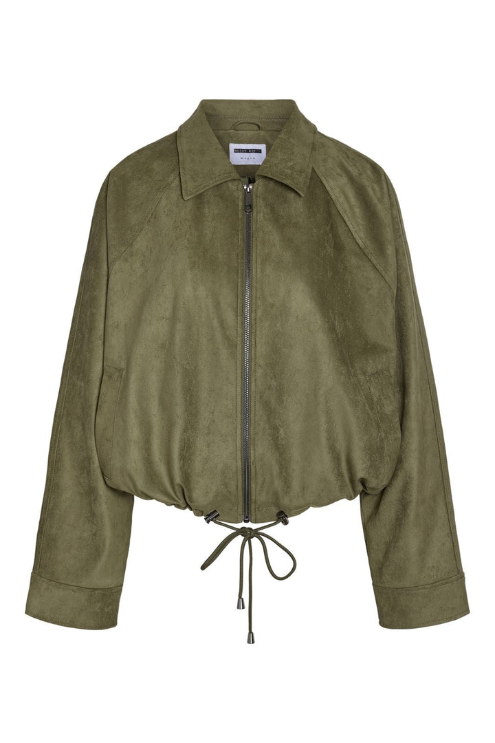 Noisy May - Nmemmy Fake Suede Bubblehem Jacket - 5025743 Kalamata