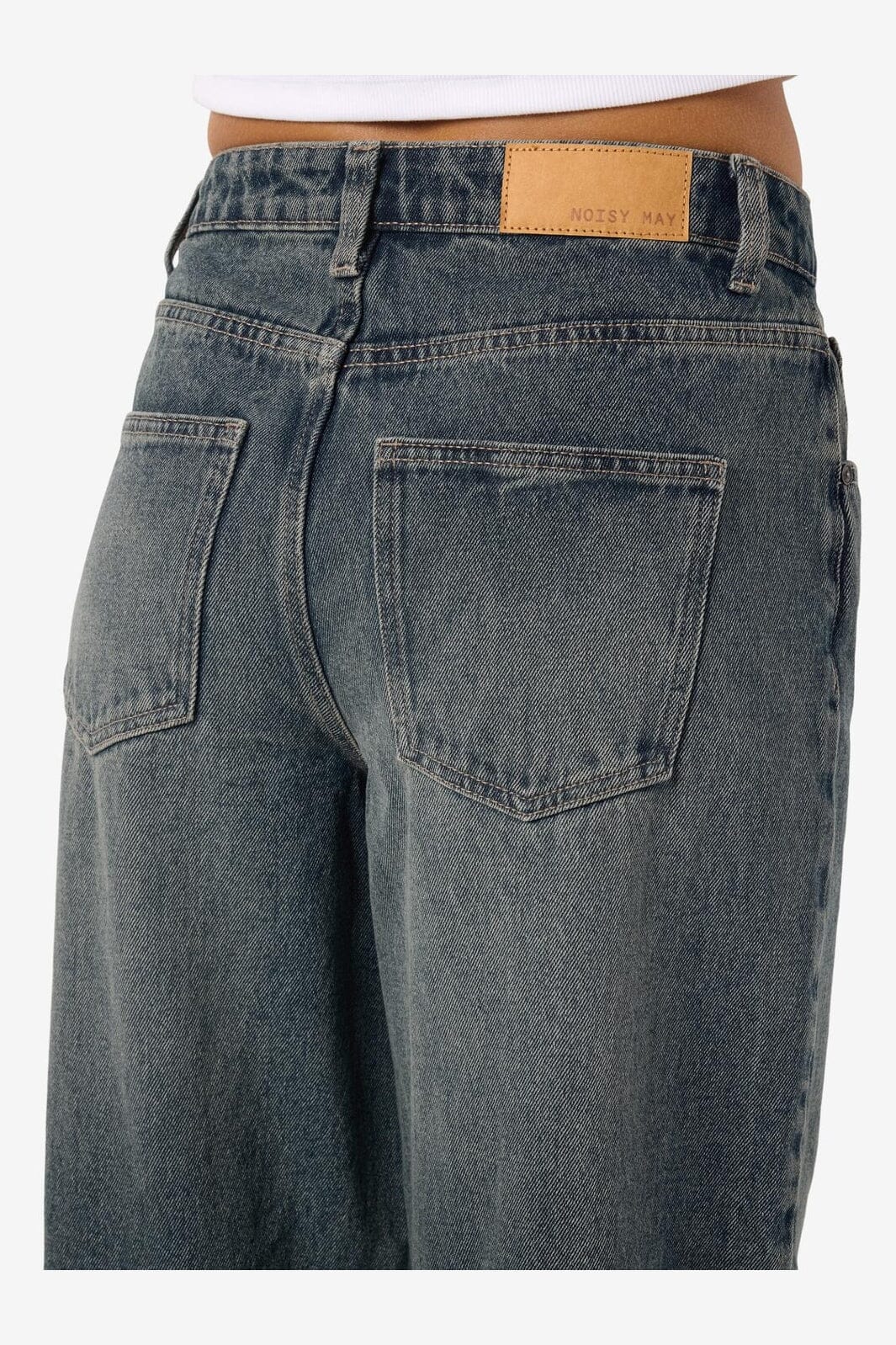 Noisy May - Nmhazal Barrel Jeans Vi586Mb - 4791941 Medium Blue Denim