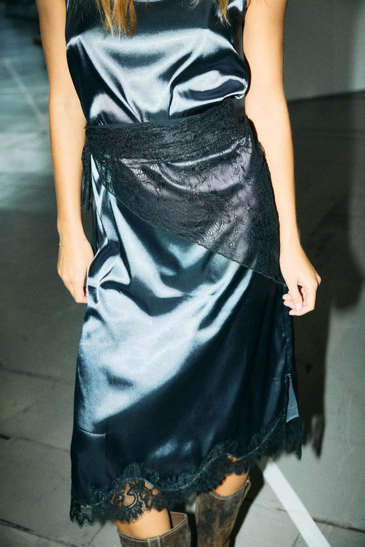 Noisy May - Nmida Lace Wrap Skirt - 5065839 Black