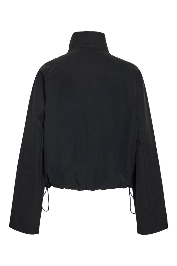 Noisy May - Nmkirby L/S Highneck Zip Jacket - 5091367 Black