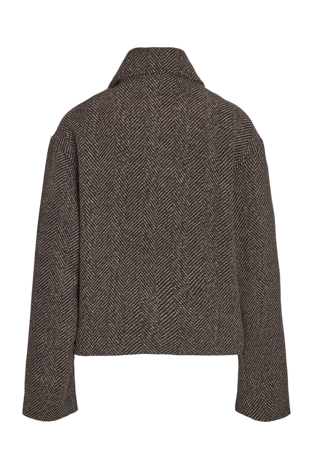 Noisy May - Nmmaddie L/S Jacket - 5075810 Chocolate Brown