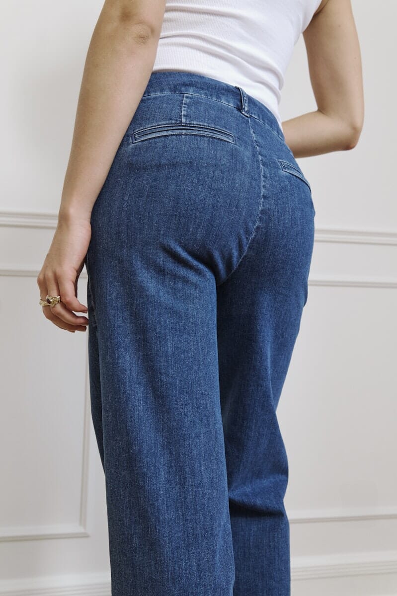 Nümph - Nuamber Hr Wide Jeans - R3013 706678 - Medium Blue Denim Jeans 