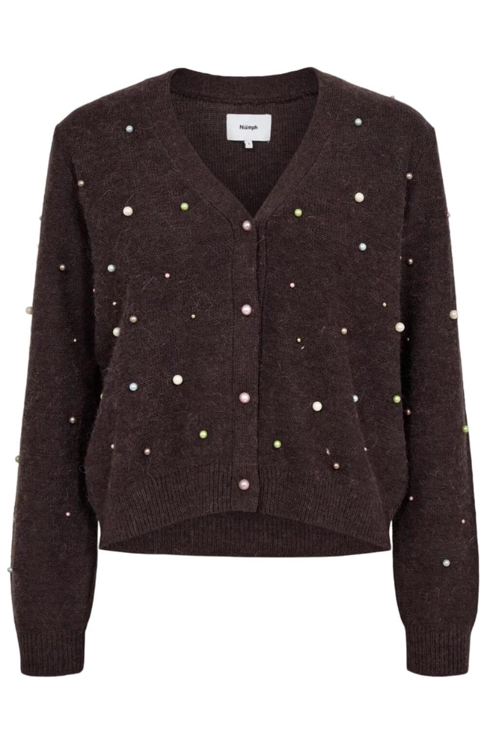 Nümph - Nubidda Cardigan 707559 - Chocolate Plum Cardigans 