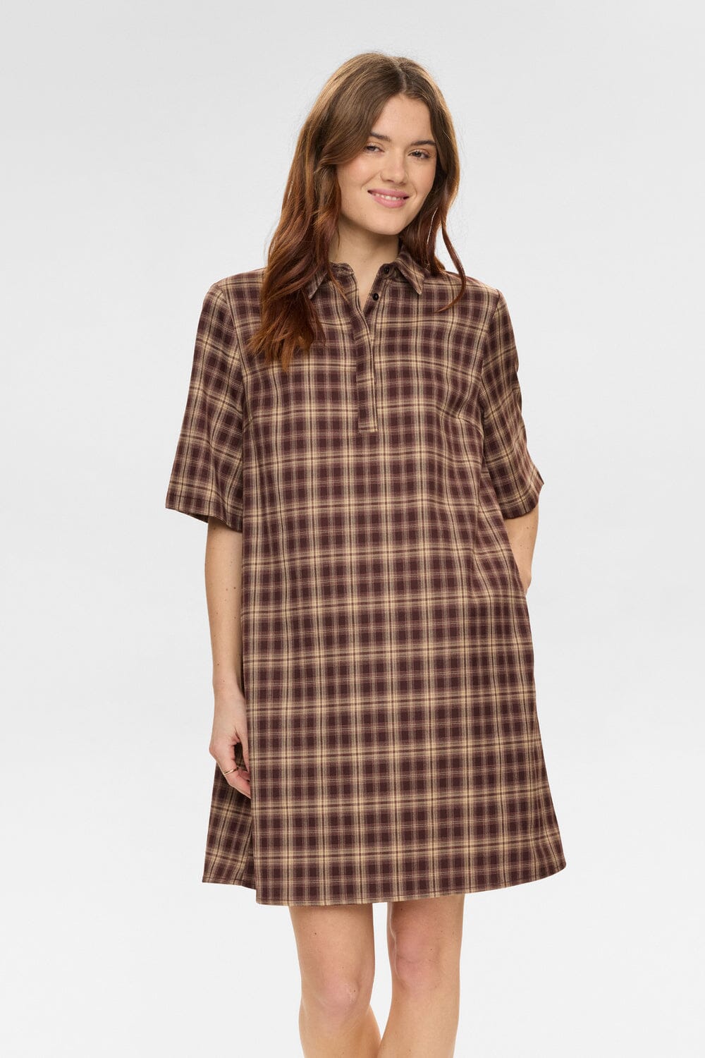 Nümph - Numarlie Dress 707527 - Black Coffee Kjoler 