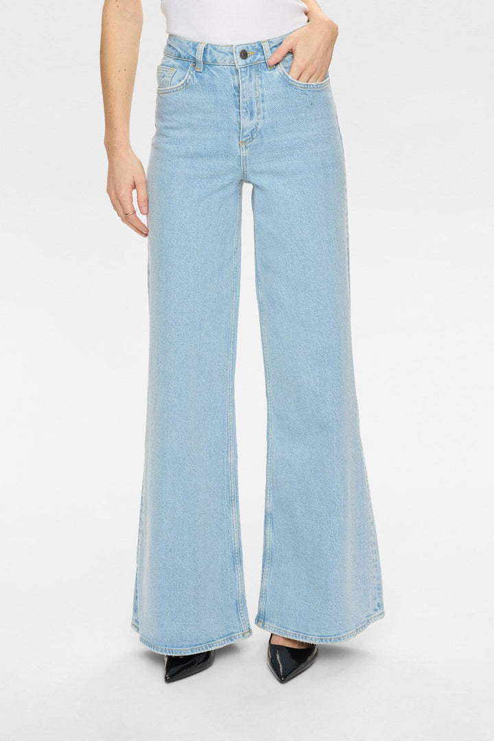 Nümph - Nupisa Hr Wide Jeans - S3010 706674 - Light Blue Denim Jeans 