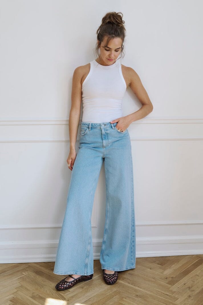 Nümph - Nupisa Hr Wide Jeans - S3010 706674 - Light Blue Denim Jeans 