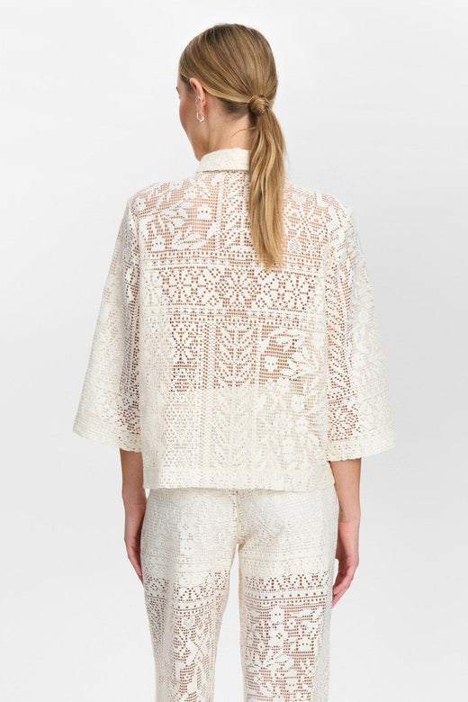 Nümph - Nuwicki Shirt 705531 - Cloud Dancer Skjorter 