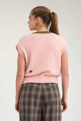 Nümph - Nuyppa Embroidery Vest 707510 - Peachskin Veste 