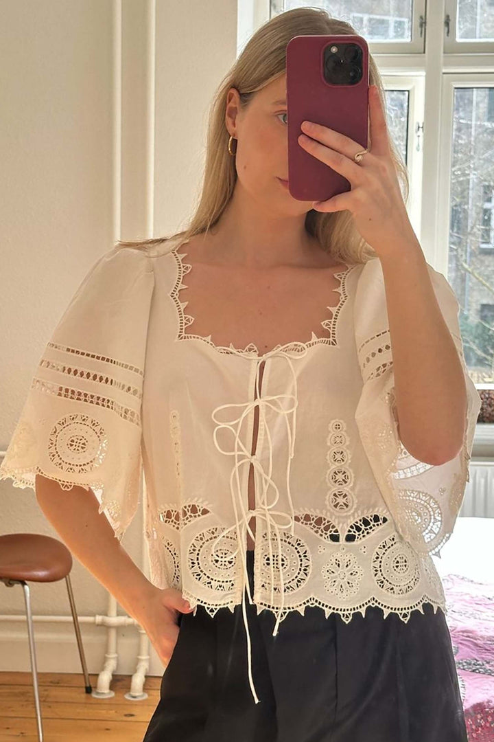 Sissel Edelbo - Anja Top SE 1565 - White