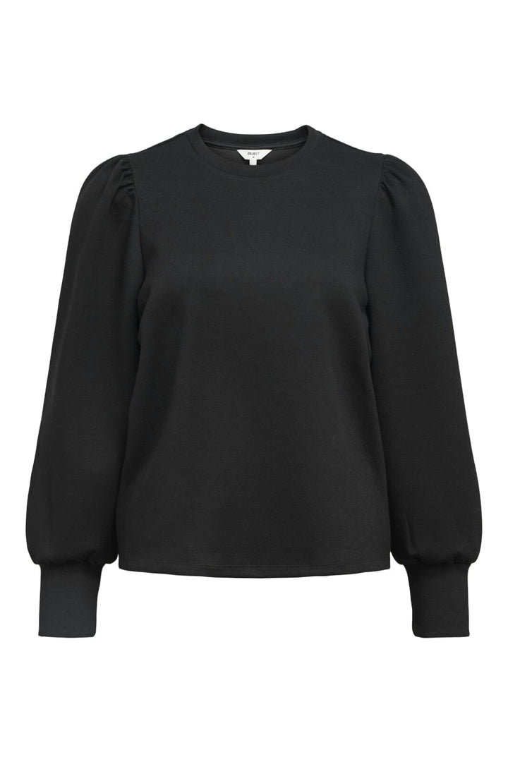 Object - Objandrea Re L/S O-Neck Top - 4807953 Black