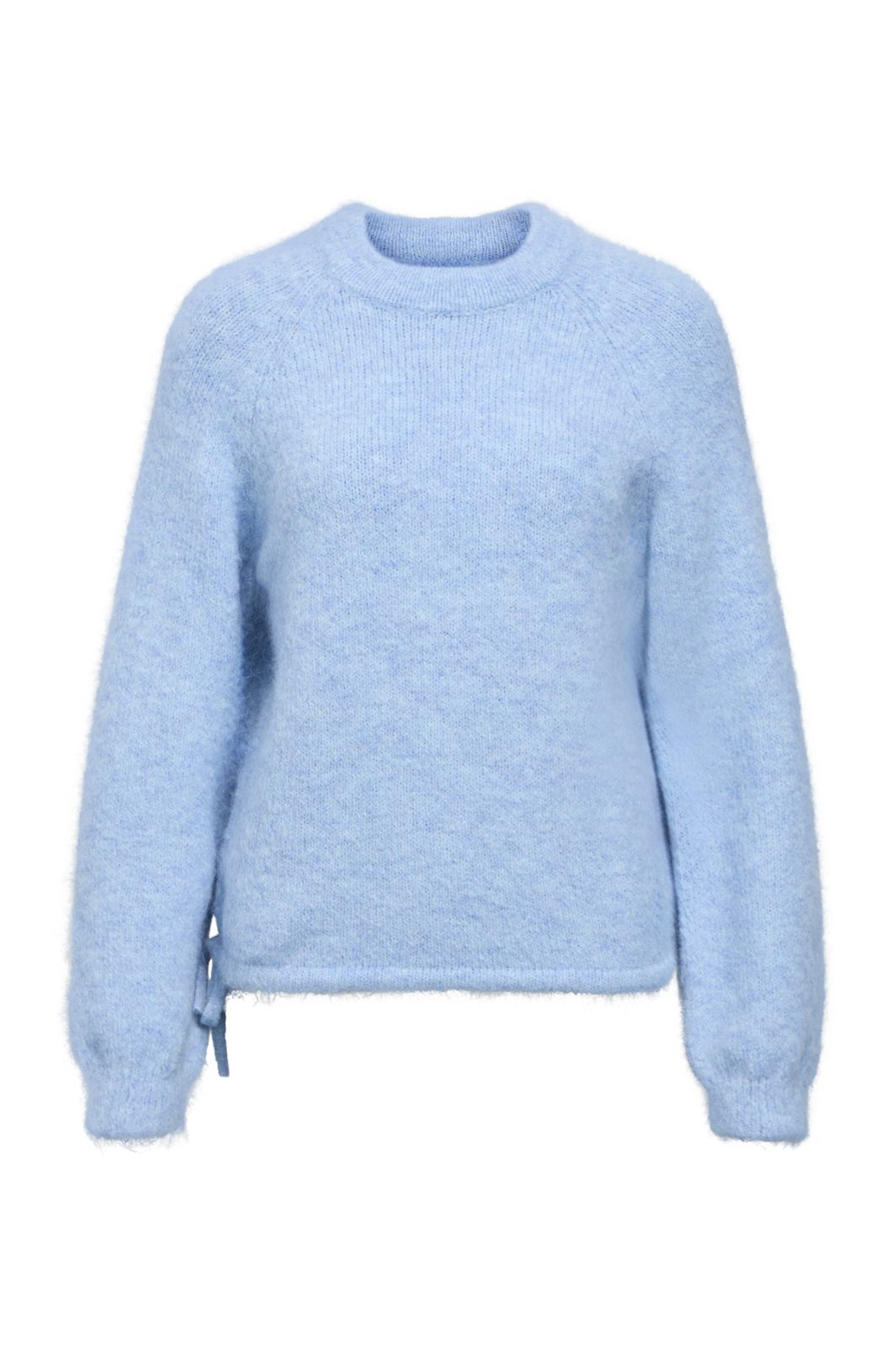Object - Objasibe Saggia L/S Re Knit Pullover 147 - 5116746 Serenity Melange