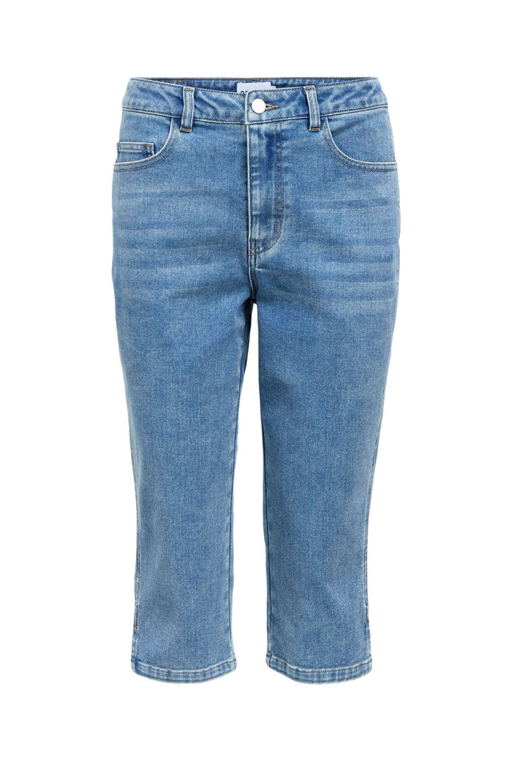 Object - Objcaro Slim Short Jeans 144 - 4982943 Medium Blue Denim