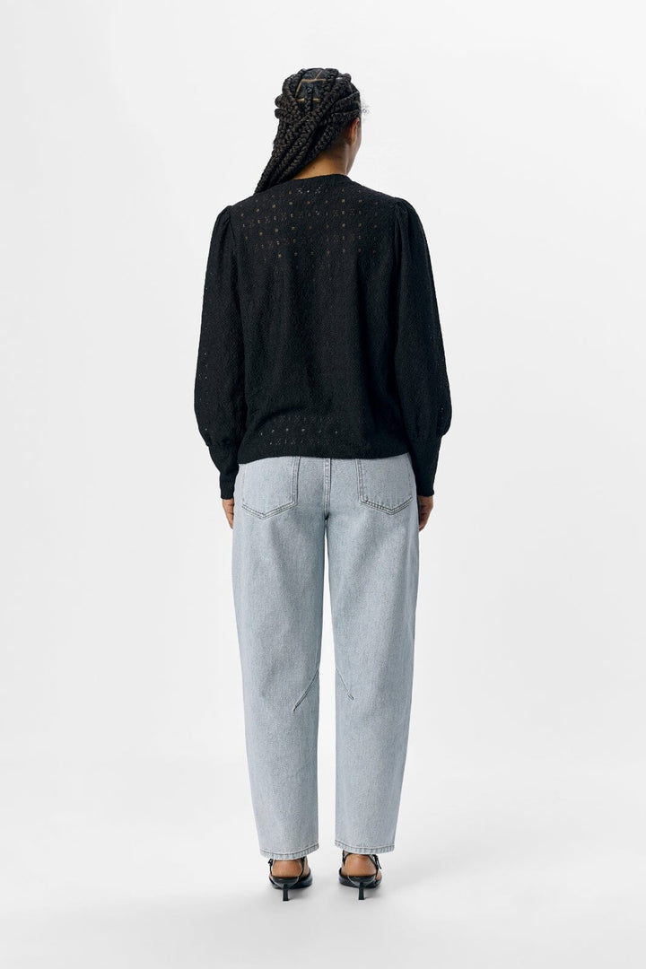 Object - Objlaila L/S Re Top - 4756919 Black