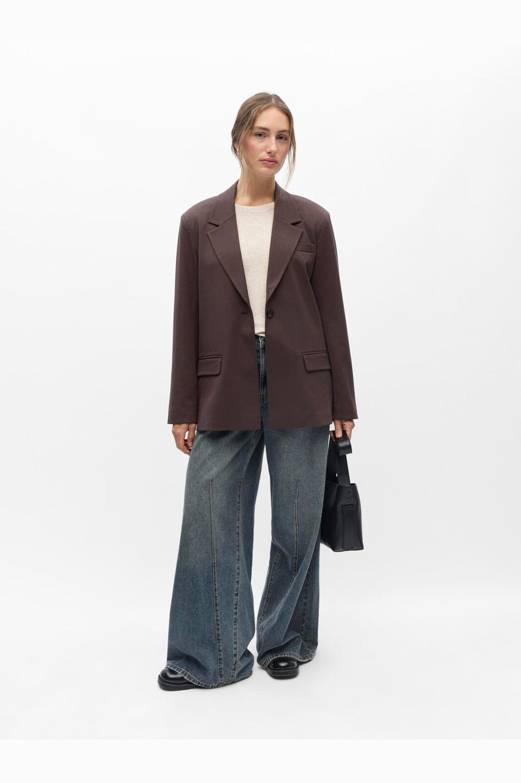 Object - Objlisa Lo Blazer - 5122508 Seal Brown