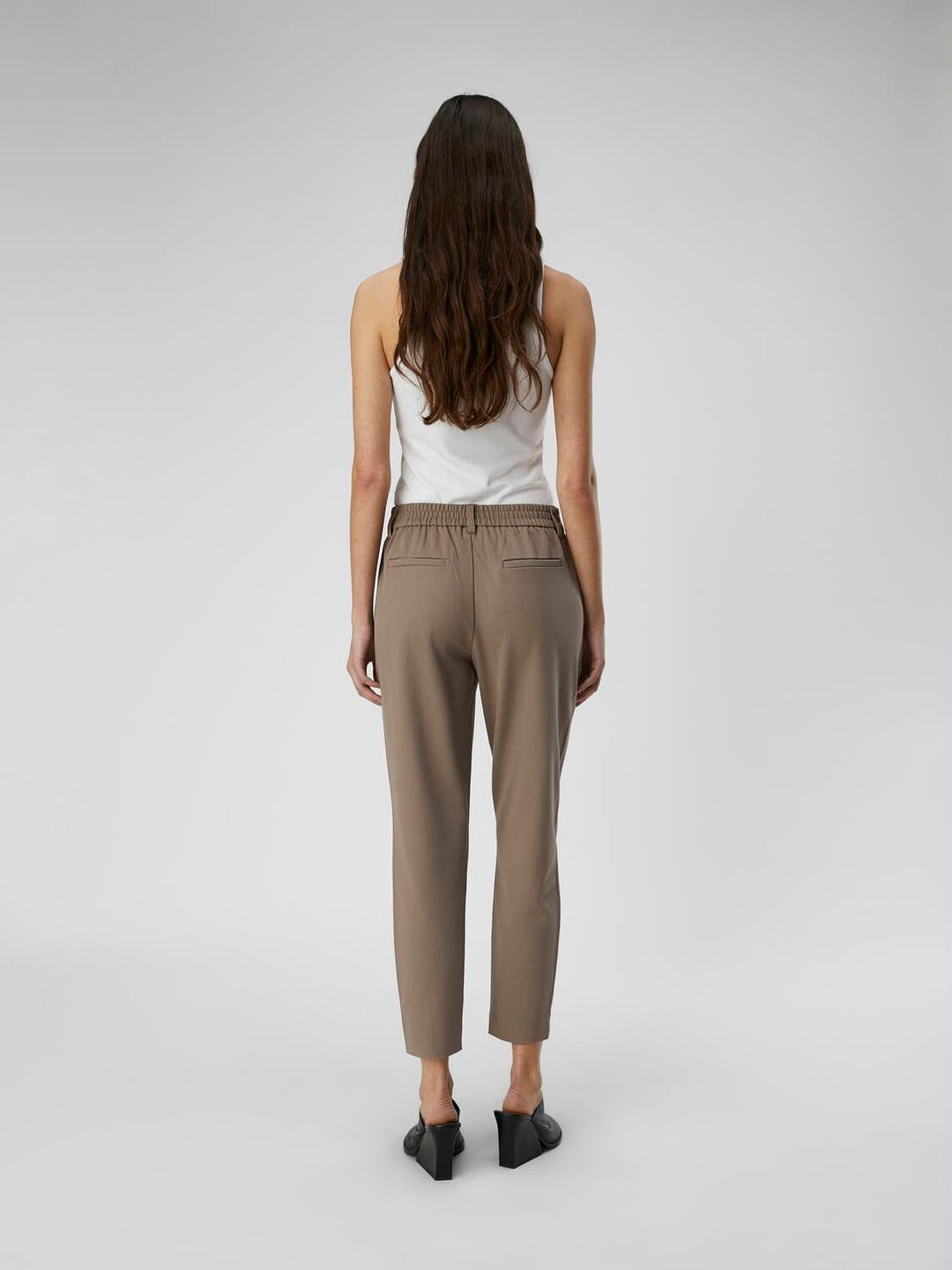Object - Objlisa Slim Pant Noos - Fossil Bukser 