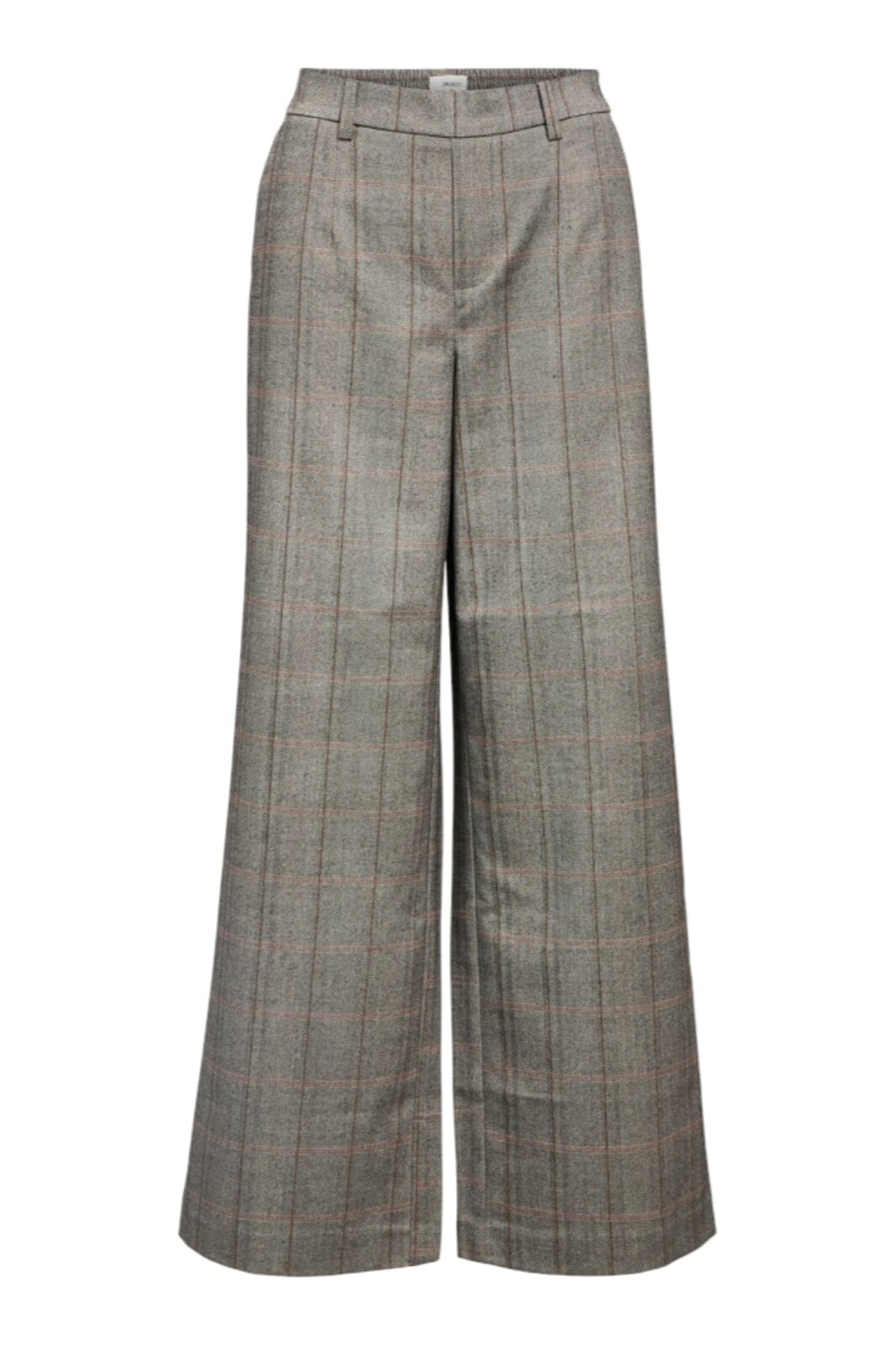 Object - Objlisa Wide Pant - 4789079 Black Humus + Tannin Bukser 