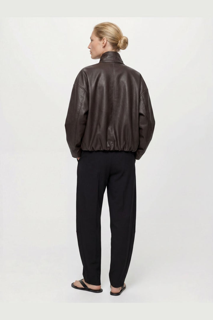 Object - Objliva L/S Bomber Jacket - 5158448 Seal Brown