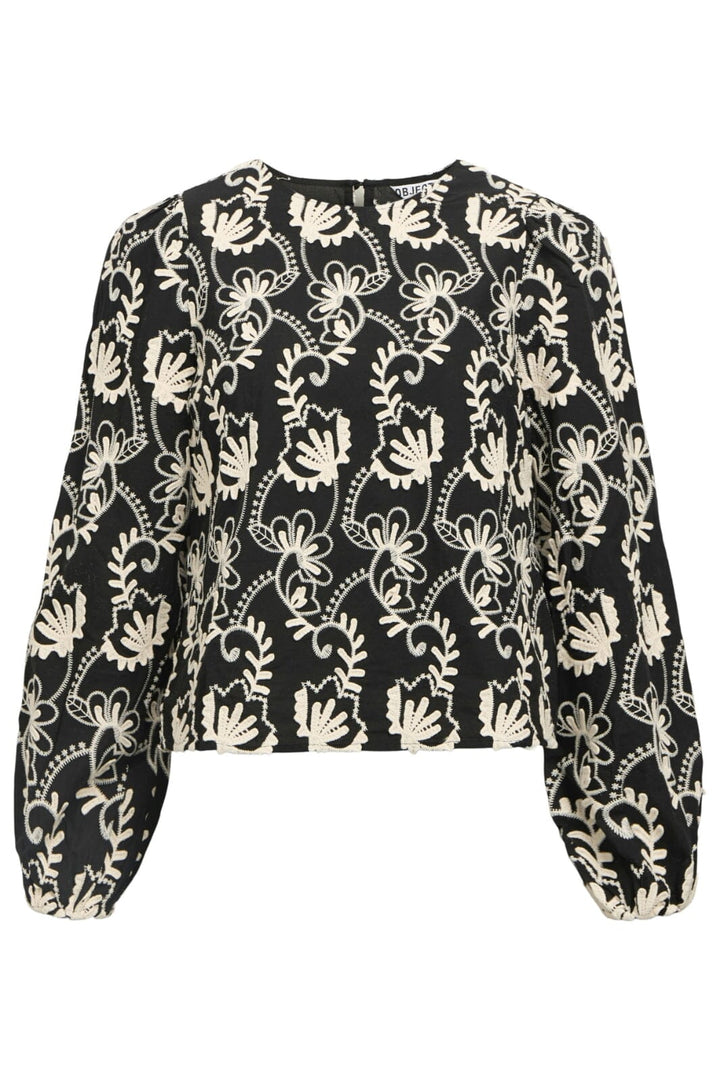 Object - Objmya Re L/S Top - 4815532 Black Sandshell