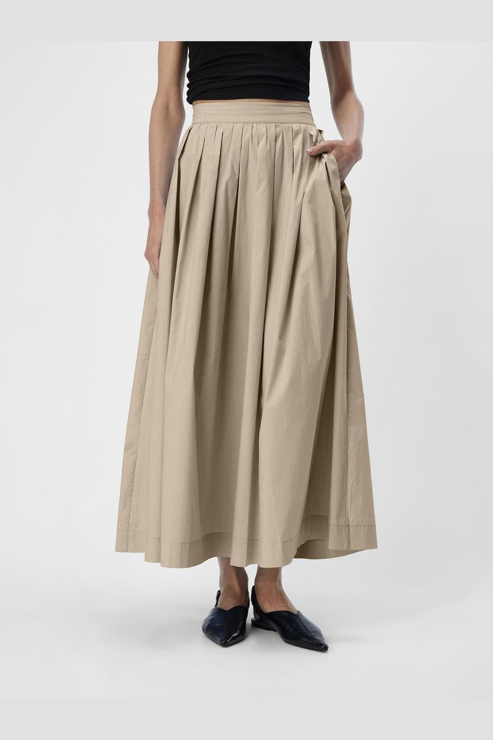 Object - Objpaige Skirt - 4805858 Humus