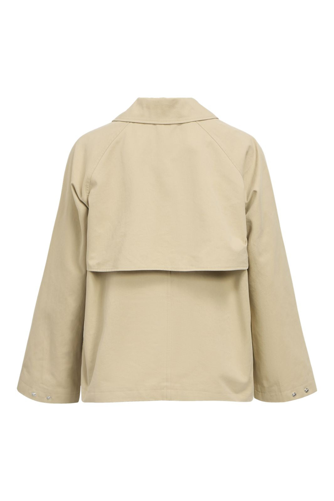 Object - Objpaula Re L/S Trench Jacket - 4972595 Humus