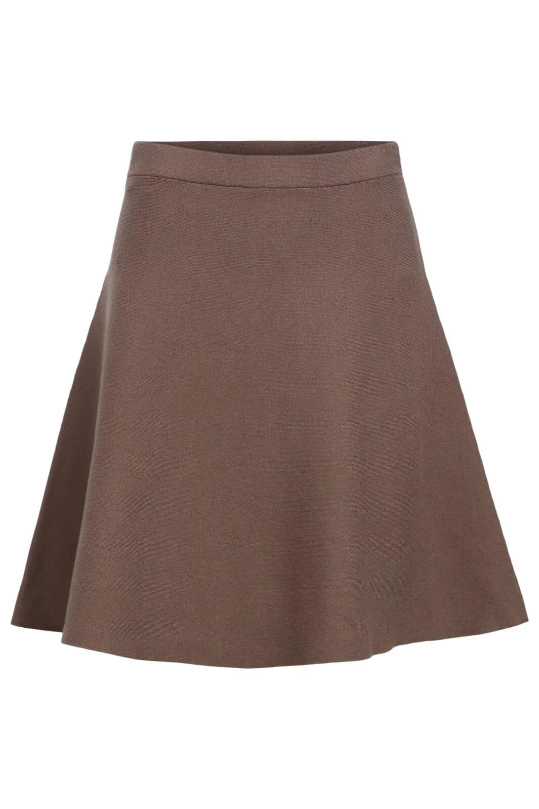 Object - Objreynard Short Knit Skirt - 4669341 Morel Nederdele 