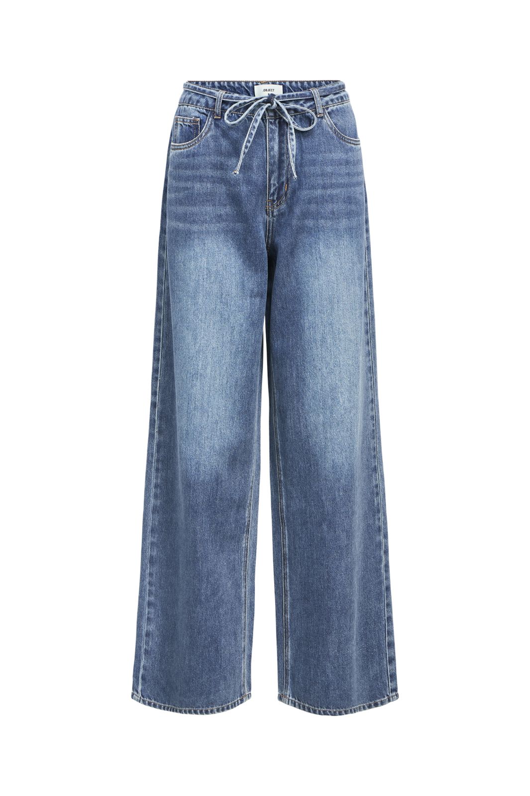 Object - Objrosie Wide Jeans - 4797865 Medium Blue Denim