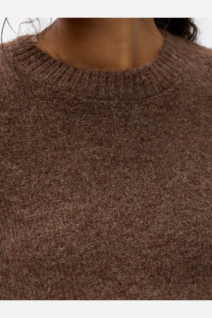 Object - Objsaggia Ls Lo Pullover - 5091392 Carafe Melange