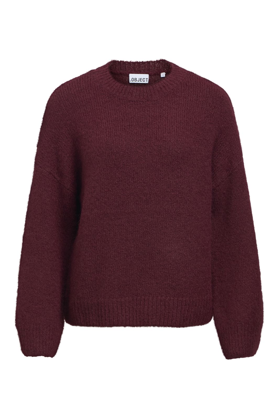 Object - Objsaggia Ls Lo Pullover - 5122479 Windsor Wine Melange
