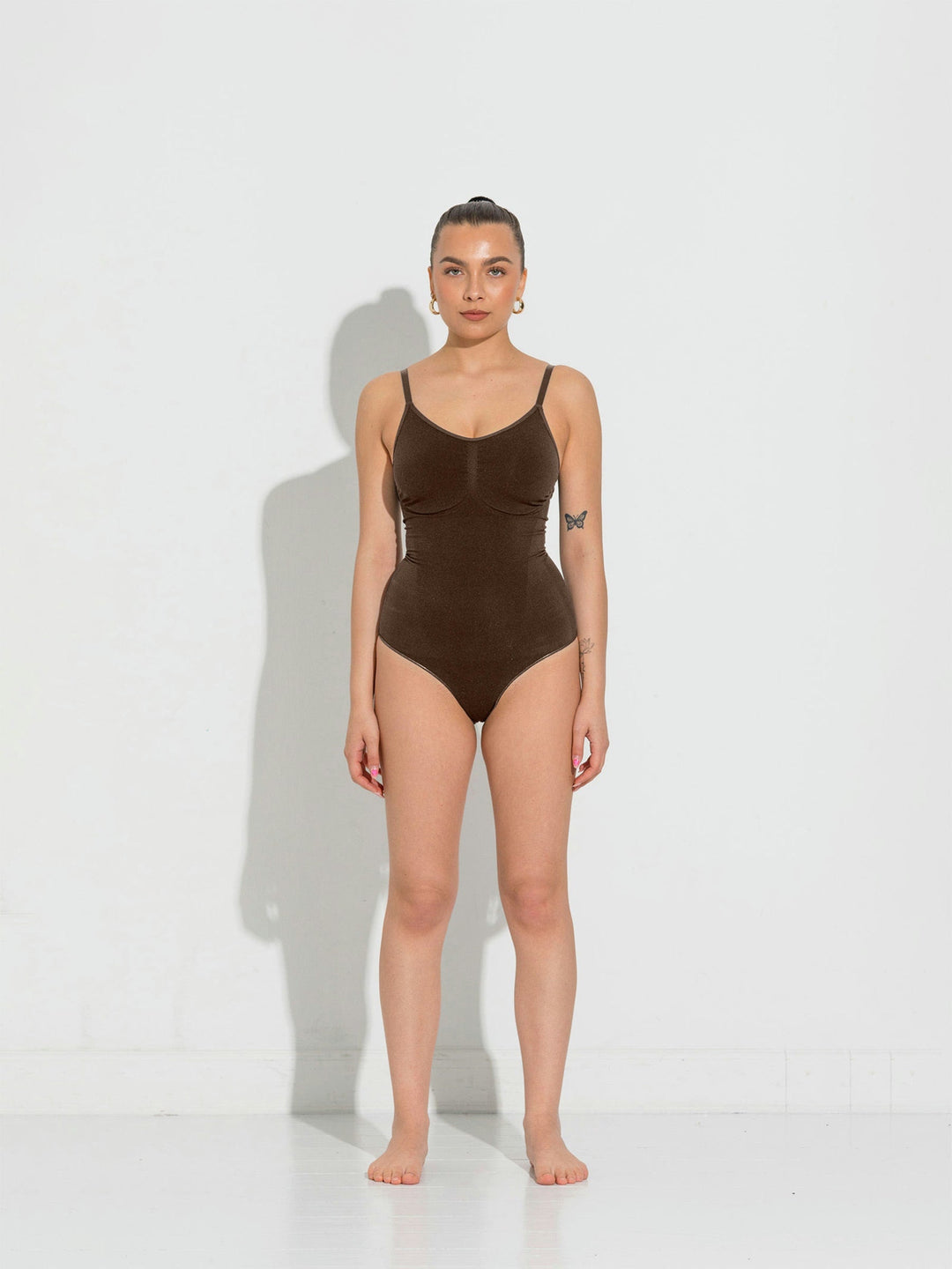 Lykkeland Ateliér - Coco Shapewear Bodysuit - Chocolate
