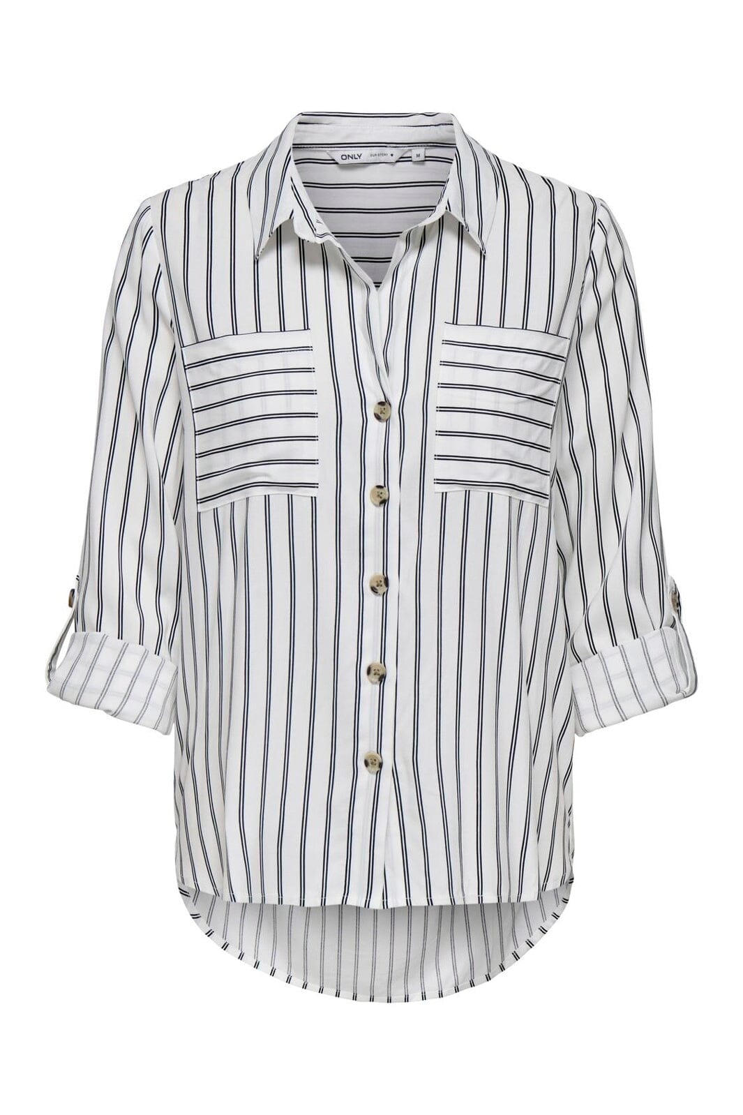 Only - Asmin Shirt L/S - 4849970 Cloud Dancer Lise