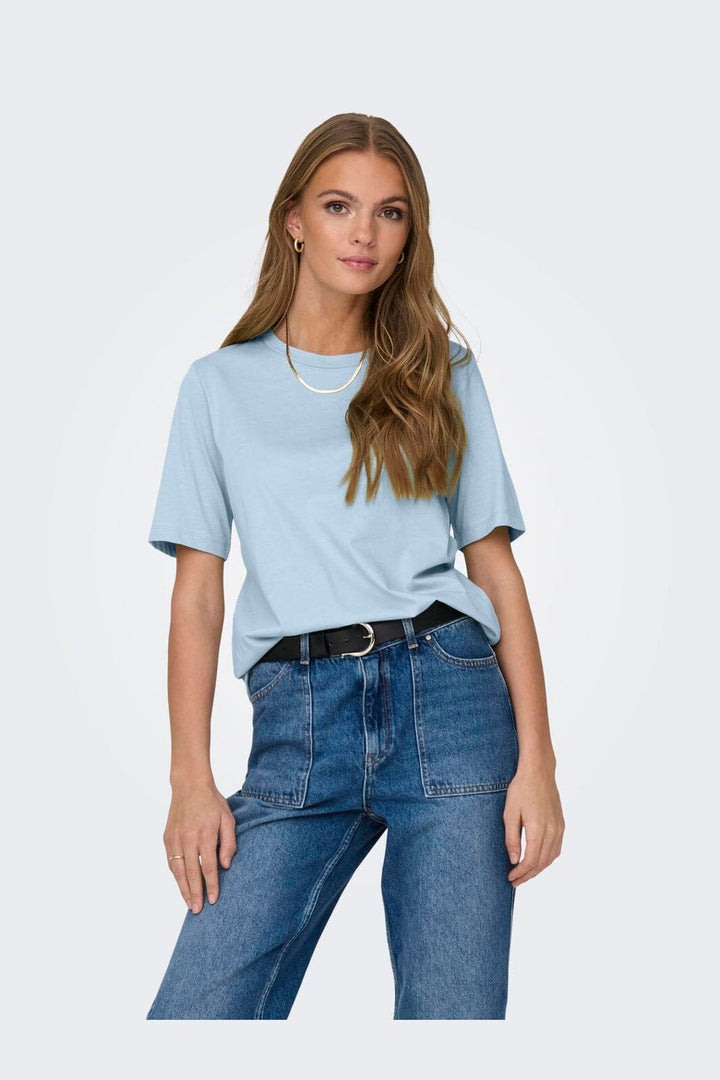Only - Onl S/S Tee - 4959078 Cashmere Blue