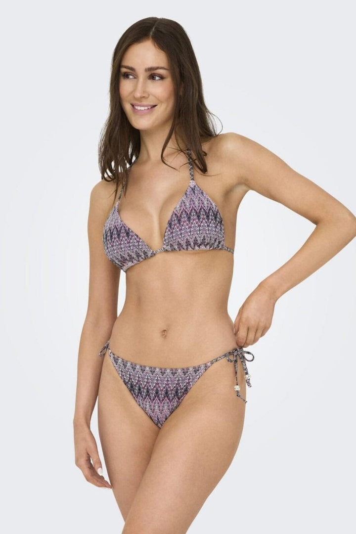 Only - Onlalexis Triangle Bikini Top Swm Acc - 4686025 Lilas