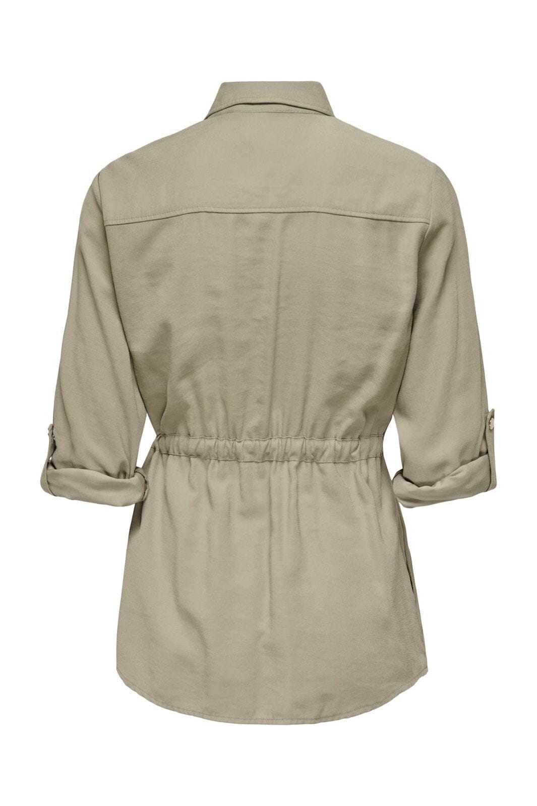 Only - Onlaris Life 4/5 Fem Cargo Jacket Cc - 4383044 Pure Cashmere