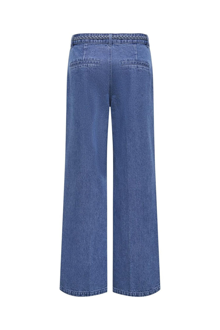 Only - Onlarlene Braid Wide Yor - 4926736 Medium Blue Denim