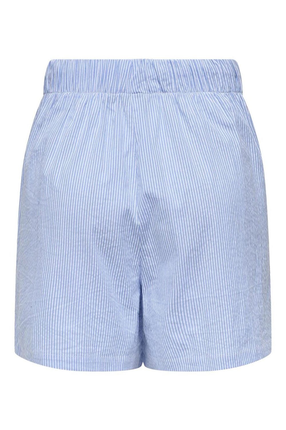 Only - Onlaugusta Shorts 15347659 - 4745379 - Cloud Dancer Blue Stripes