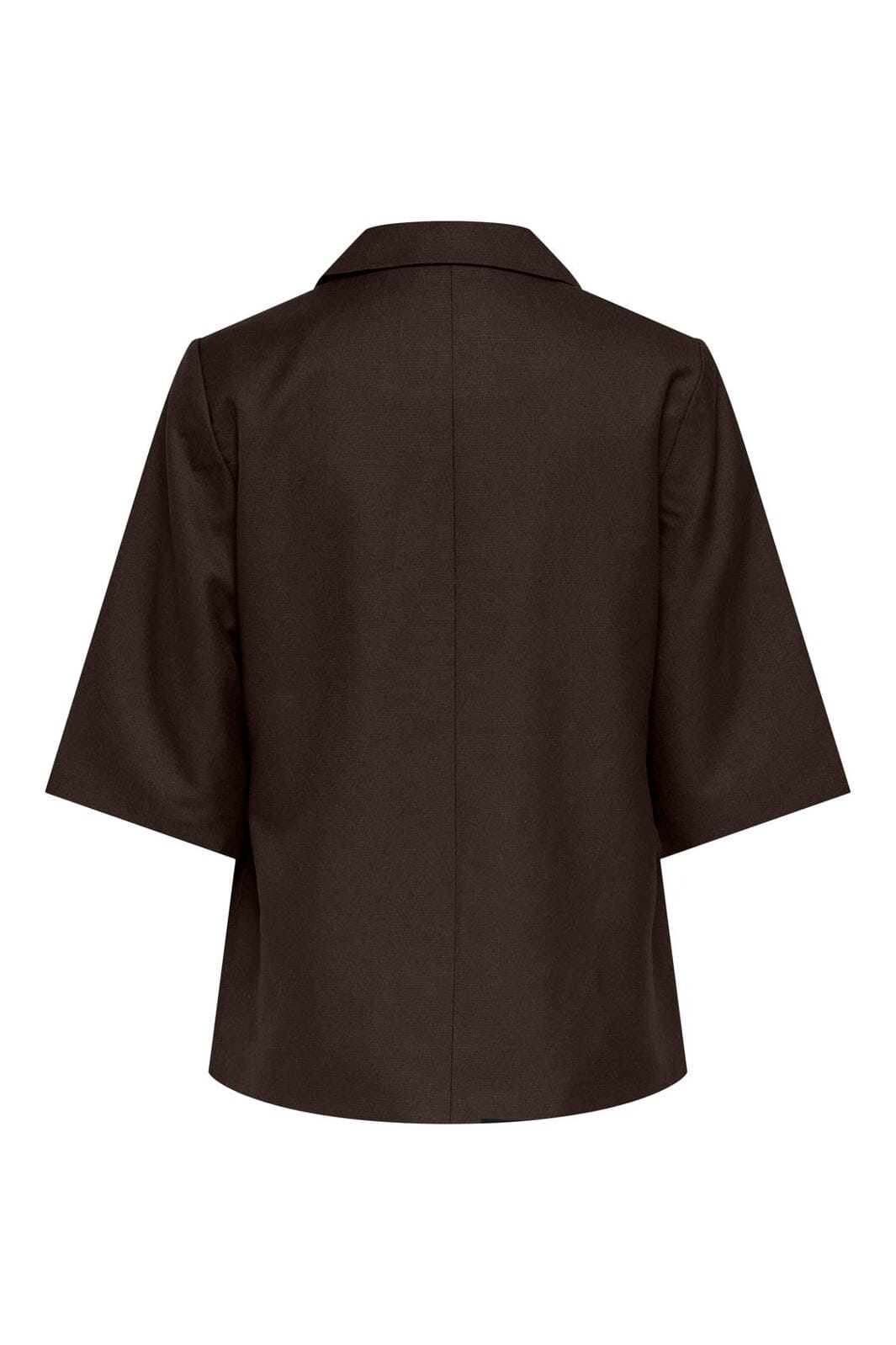 Only - Onlbaia 2/4 Linen Bl Blazer Tlr - 5083270 Coffee Bean