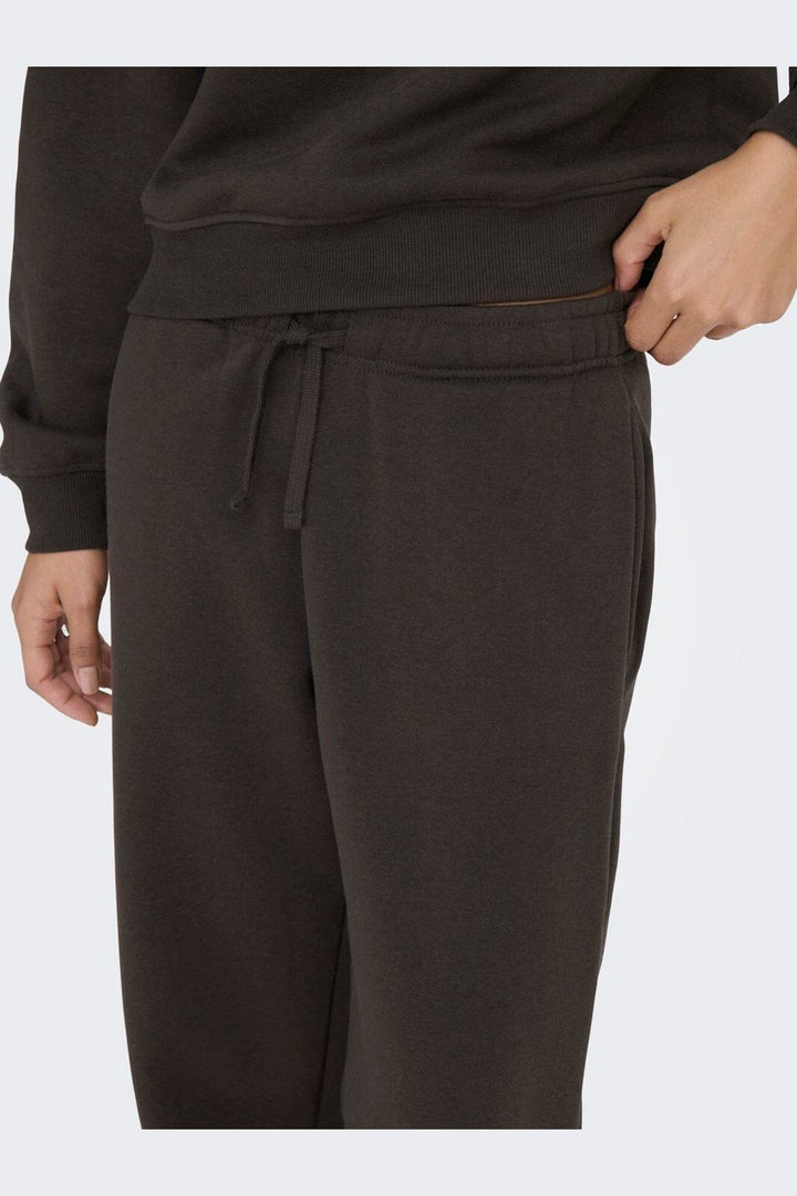 Only - Onlbest Straight Pant Swt - 4807803 Chocolate Torte