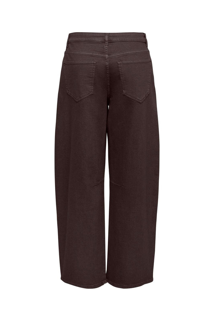 Only - Onlcalla Baggy Barrel Pant Cc - 5100935 Chocolate Torte
