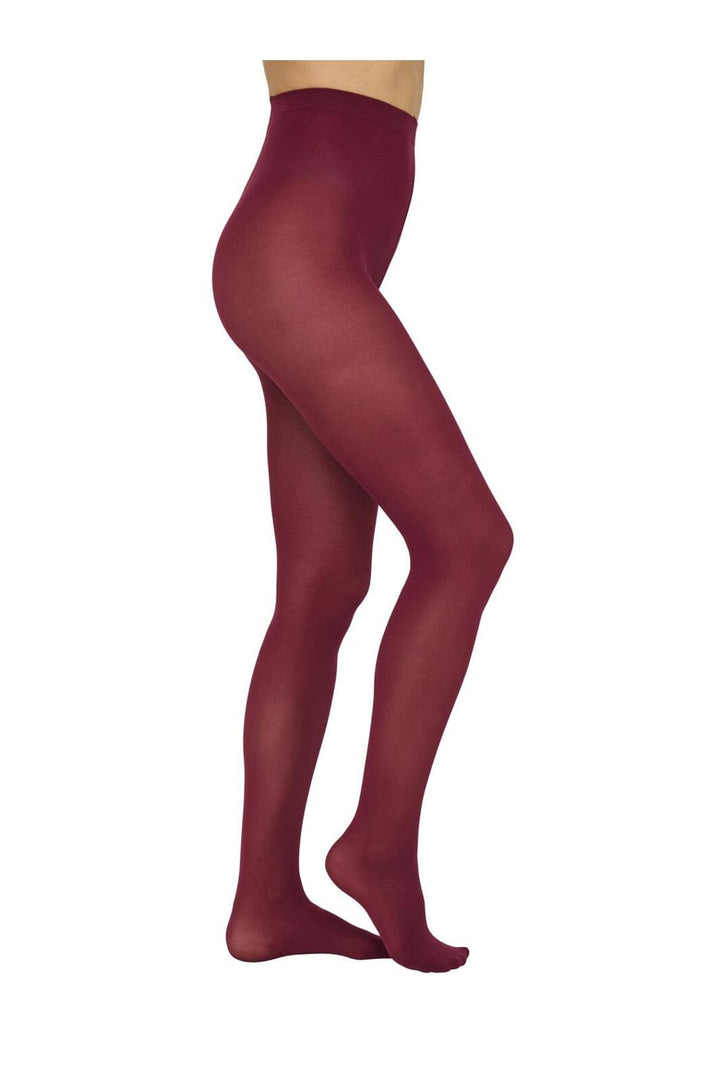 Only - Onlcarina 80 Den Tights Acc - 4970078 Burgundy