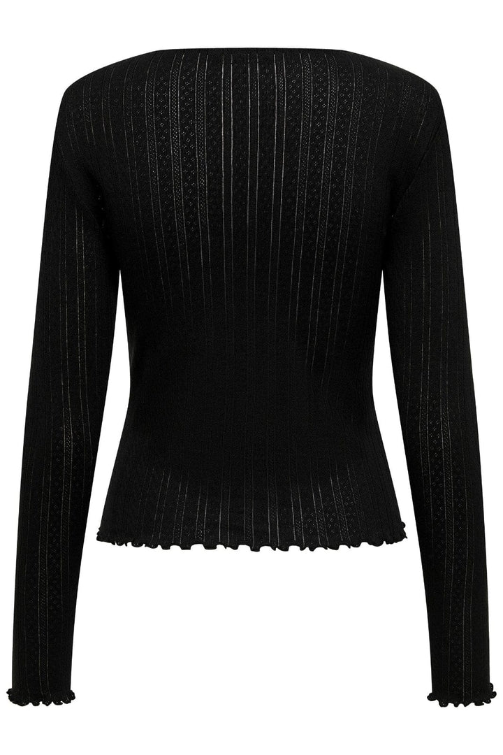 Only - Onlcarlotta L/S Top - 4210751 Black Bluser 