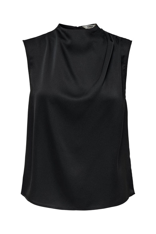Only - Onlchigo Life Sl Pleat Top - 4891717 Black