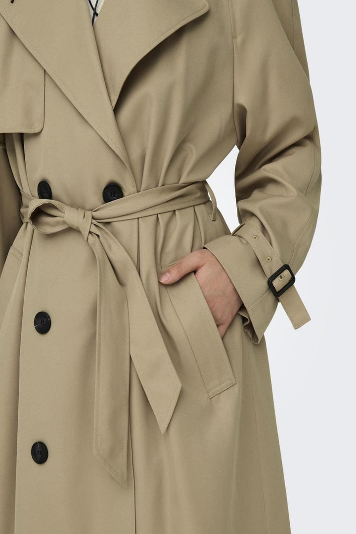Only - Onlchloe Trenchcoat Double B. Otw - 3781745 Tannin Jakker 
