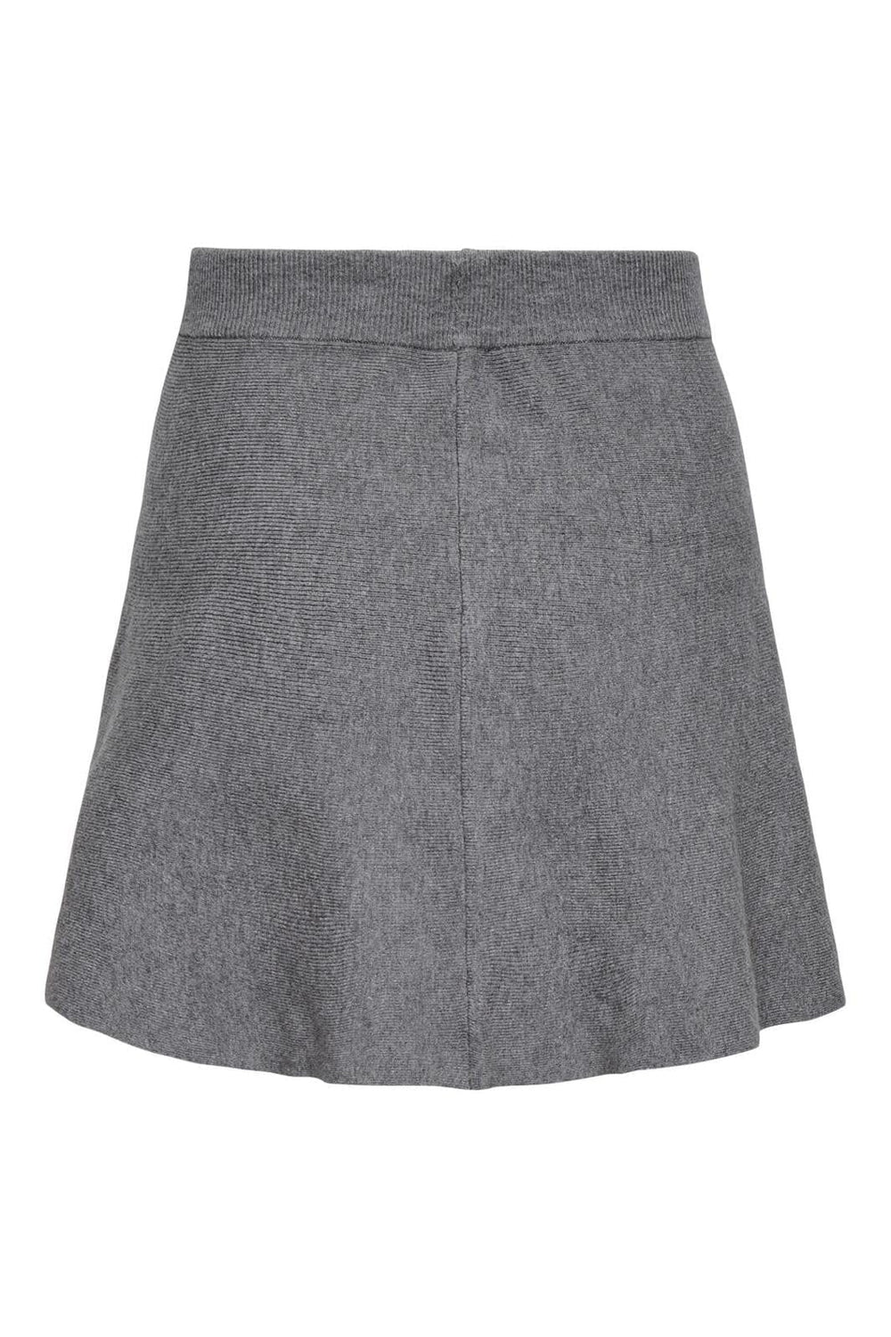 Only - Onlcosima Short Skater Skirt Knt 15358138 - 4861156 - Medium Grey Melange