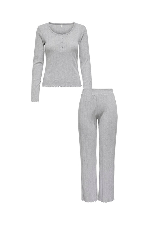 Only - Onlcozy Pyjamas Set Acc - 4655860 Light Grey Melange