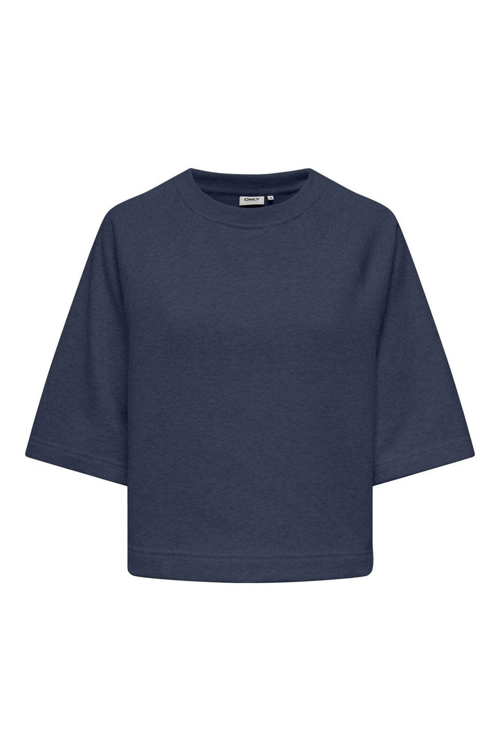 Only - Onldasie 2/4 O-Neck Raglan Ub Swt - 4976495 Navy Blazer