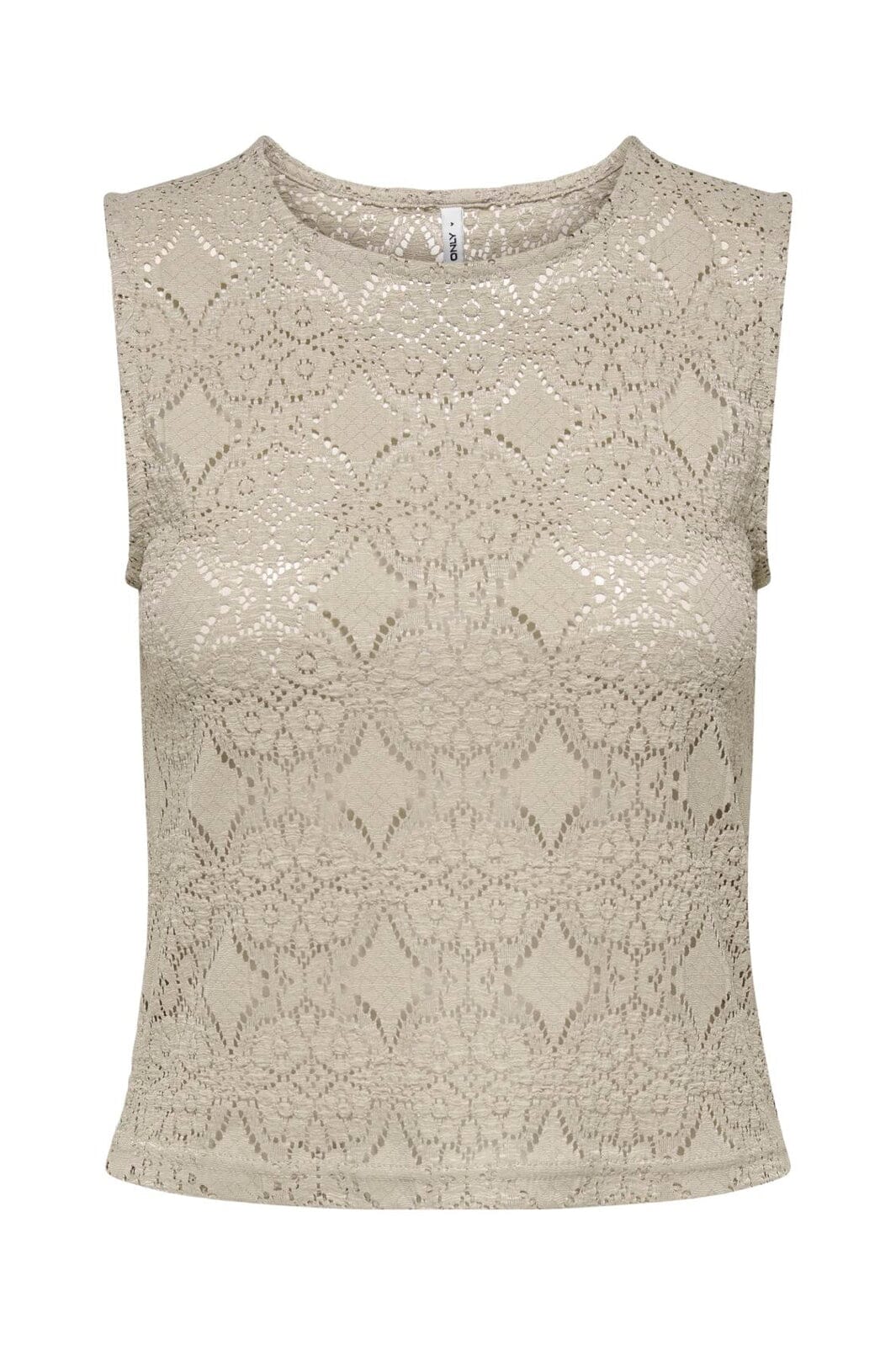 Only - Onldestiny S/L O-Neck Top - 4991268 Humus
