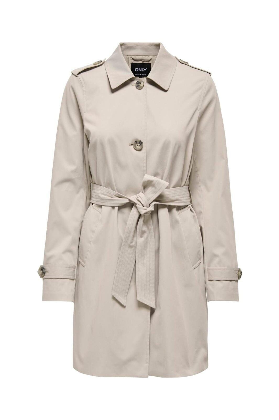 Only - Onldisa Life Sb Trenchcoat Cc - 4960264 Island Fossil